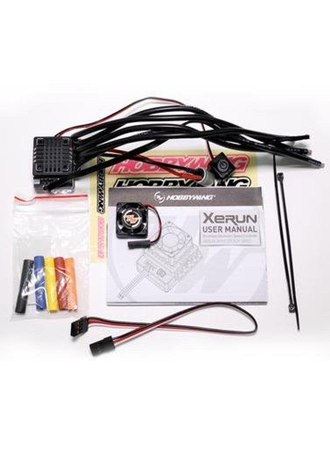 هوبي وينج وحدة تحكم السرعة الإلكترونية HOBBYWING 30112751 XR10 Pro Stock Spec 1S Sensored Brushless ESC - Image 3